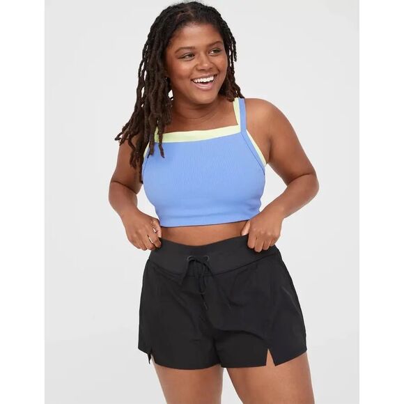OFFLINE By Aerie The Hugger HomeRun Short In Black Size M - Picture 1 of 8